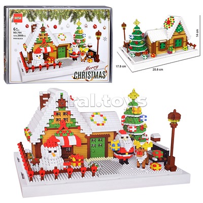 Конструктор "Рождественский дом" 3008 (дет.)