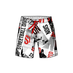 Шорты текстильные плавательные для мальчиков, длинные