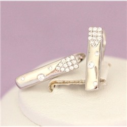 Серьги родий Н01-12472