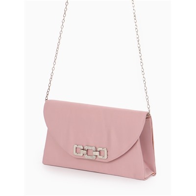УЦЕНКА Сумка-клатч вечерняя на магните, 24×5×13 см, розовая