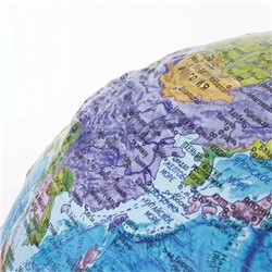 Глобус Земли политический 210мм рельефный с подсветкой Классик