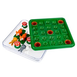 Игра настольная логическая "Зайчики"