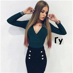 Кофта декольте