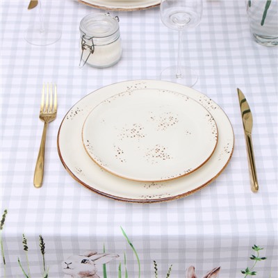 Скатерть «Доляна» Easter joy, 145×110 см, 100% п/э