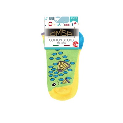 Носки детские, Omsa, 21P62 рыбки