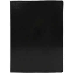 Папка скоросшиватель пластиковая Eco SE-04PBLK черный 0,5мм (2063025) SILWERHOF