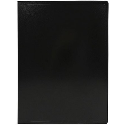 Папка скоросшиватель пластиковая Eco SE-04PBLK черный 0,5мм (2063025) SILWERHOF