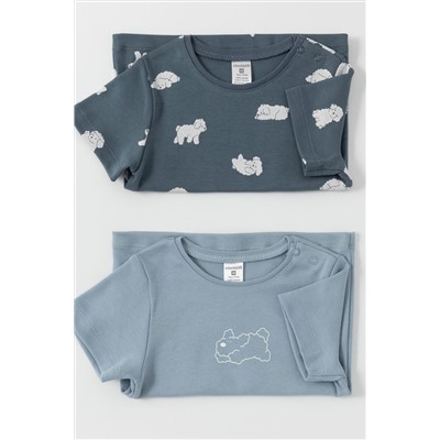 Футболка 2 шт CROCKID, 1238126