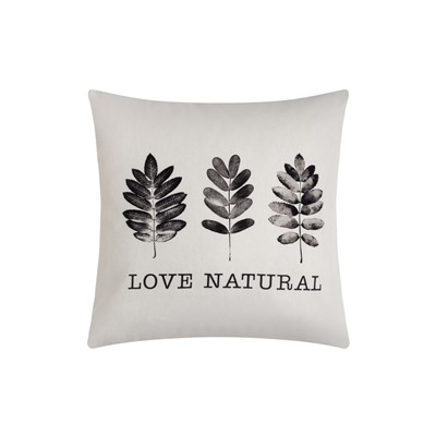 Наволочка декоративная «Этель» Natural print (вид 1), 40×40 см, хлопок 100%