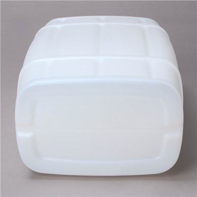 Канистра пищевая «Бочонок», 20 л, пластиковая, белая