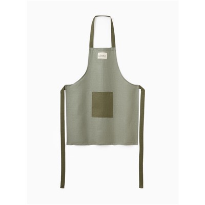 Набор фартуков «Этель. Папа и сын», мужской 60×70 см, детский 50×60 см, 100% лён