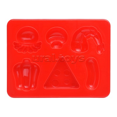 Набор с тестом для лепки "Бургер и пицца" 24 см Happy Doh