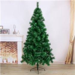 Искусственная ёлка «Зимнее волшебство. Кедр зелёный», 210 см, d нижнего яруса 120 см, d иголок 10 см, 373 ветки отгибаются