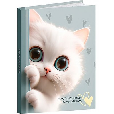 Записная книжка А7 48л "ОБАЯТЕЛЬНЫЕ КОТЯТА" глянц.лам. 48-8636 Проф-Пресс