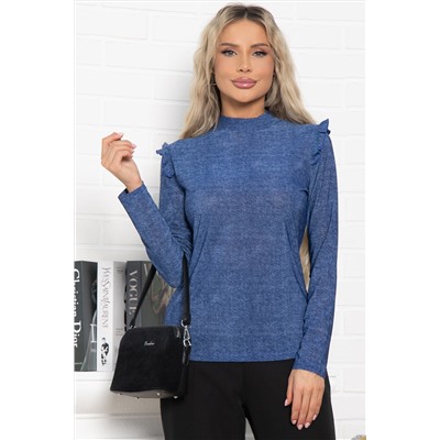 Блуза Синель (джинс) Б14994-50М