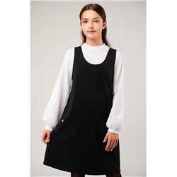 Сарафан для девочки из футера Happyfox