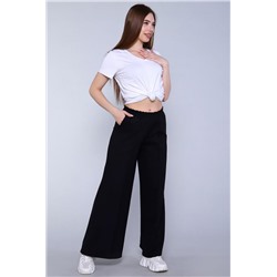 Брюки палаццо 85009 (Черный)
