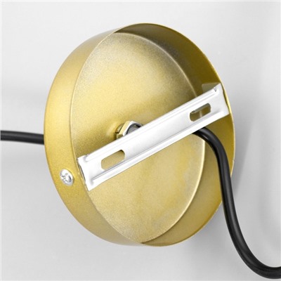 Светильник «Эллен» 1хЕ27 40 Вт золото 12×12×15-115 см