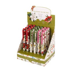 Ручка шариковая масляная 0.7мм "PrimeWrite. Flora" синяя 20-0293/17 Bruno Visconti