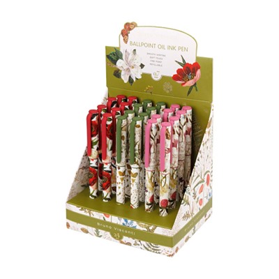 Ручка шариковая масляная 0.7мм "PrimeWrite. Flora" синяя 20-0293/17 Bruno Visconti