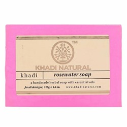 Khadi Natural Мыло "Розовая Вода" 125 г
