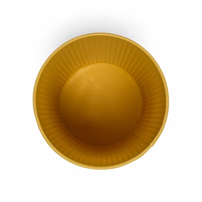 Декоративное кашпо «Ведёрко Килли», 14×14×13 см, металлическое, жёлтое