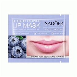 Маска-патчи для губ SADOER BLUEBERRY HYDRATION