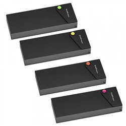 Пенал пластиковый на кнопке "Matt Accent" ассорти 50503 ErichKrause