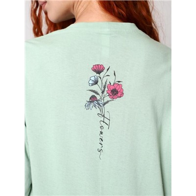 Футболка "Соцветие" (Фисташка)