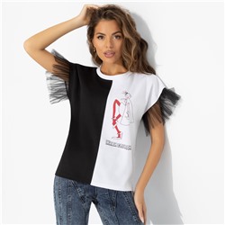 Футболка с лозунгом, Загадочная собеседница