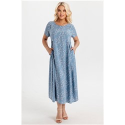 Платье женское  6124/05/Пыльно-голубой