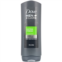 Dove, Men+Care, Body and Face Wash, Extra Fresh, 18 fl oz (532 ml)