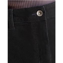 Юбка из эластичного микро-вельвета