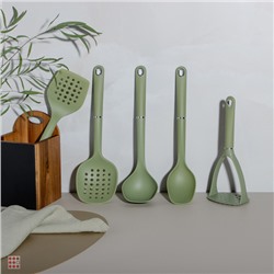 Делано Лопатка кулинарная с прорезями, нейлон