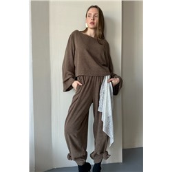 Брюки  WOOL042/04/Коричневый
