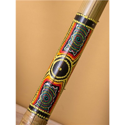 УЦЕНКА Сувенирный музыкальный инструмент «Посох дождя», 80 см, МИКС