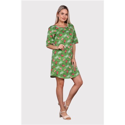 Кола - туника зеленый