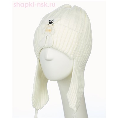 01-29-R Ушанка для девочки флис (48-52)