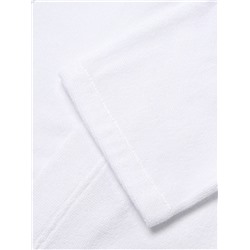 Халат махровый Этель, женский, р 50-52 цвет белый, 100% хлопок, 320 г/м²