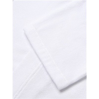 Халат махровый Этель, женский, р 50-52 цвет белый, 100% хлопок, 320 г/м²