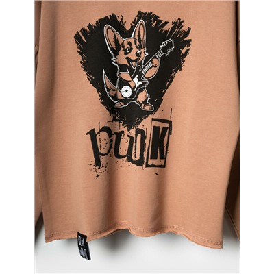 Комплект трикотажный для девочек: толстовка, брюки