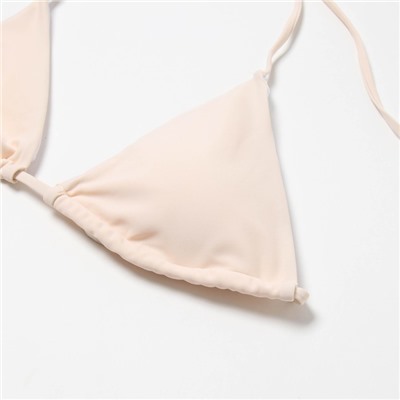 Купальник раздельный на завязках женский MINAKU, цвет молочный размер 46