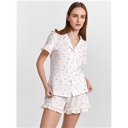 КОМПЛЕКТ ЖЕНСКИЙ (ЖАКЕТ, ШОРТЫ) 592533