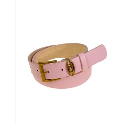 Ремень женский  из искусственной кожи, цвет розовый