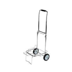 Тележка ВМС-12 хром.метал.колёс70кг