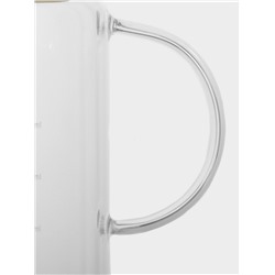 Кувшин для воды с крышкой «Эко. Флора», 650 мл, 9×16 см, стекло