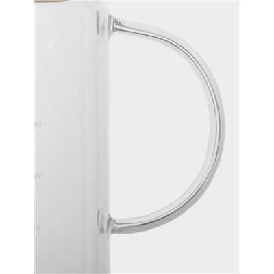 Кувшин для воды с крышкой «Эко. Флора», 650 мл, 9×16 см, стекло