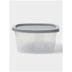 Набор пищевых контейнеров SparkPlast BioFresh, 5 шт.: 230 мл, 500 мл, 900 мл, 1.55 л, 2.65 л, пластик, крышка МИКС