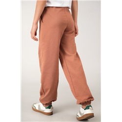 Брюки джоггеры из футера для девочки Happyfox