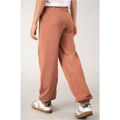 Брюки джоггеры из футера для девочки Happyfox